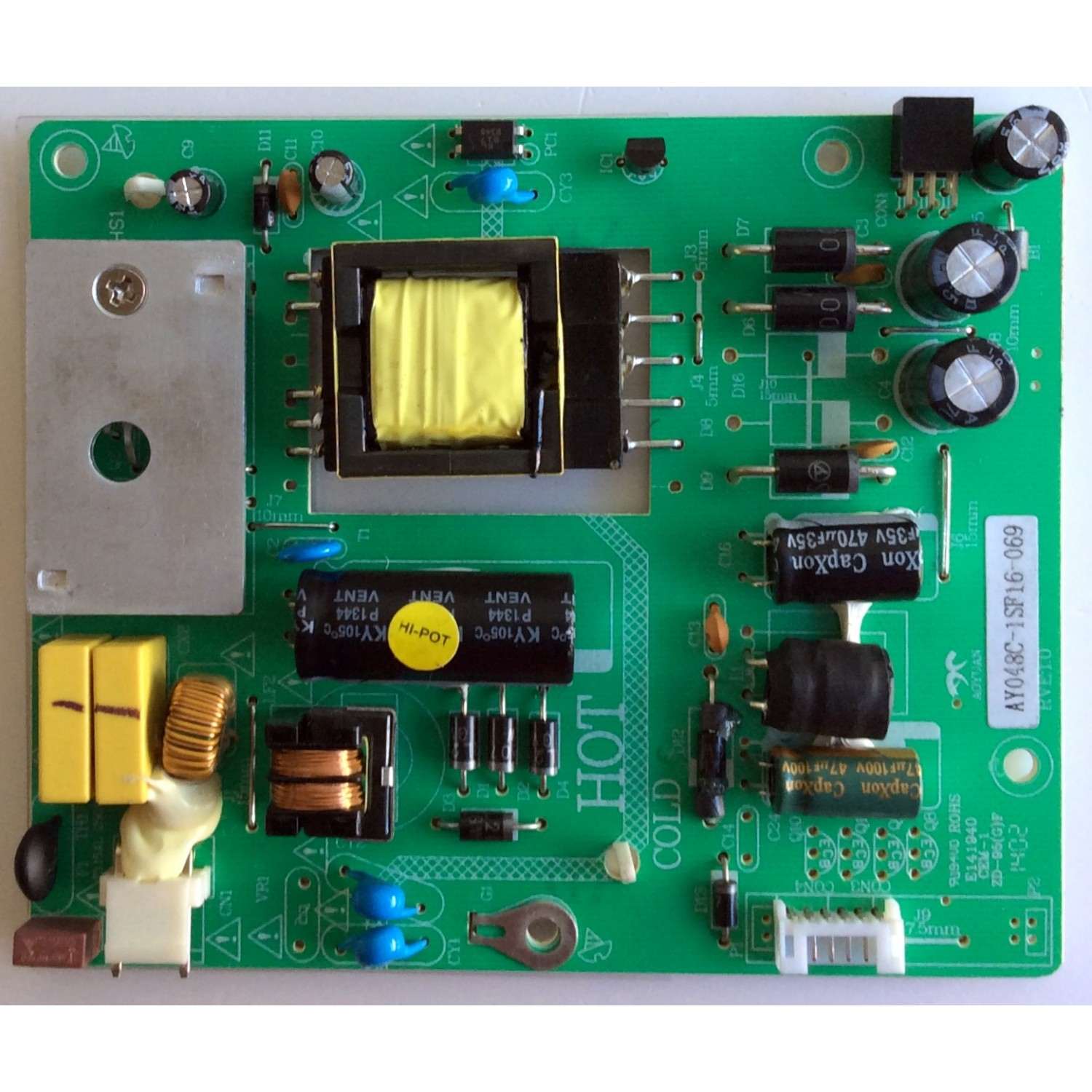 FUENTE DE PODER / SPELER BJM1-3393C-2T4G / TFT213292 / AY048C-1SF16-069 / TE20140101GA0000 / MODELOS SP-LED19 / M3393C02.S02